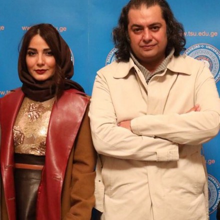 سمیرا حسن‌پور ، سمیرا حسن‌پور و همسرش