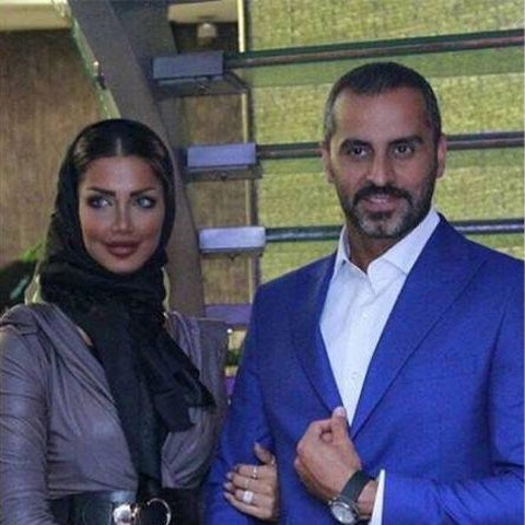 علیرام نورایی و همسرش صبا تاجیک