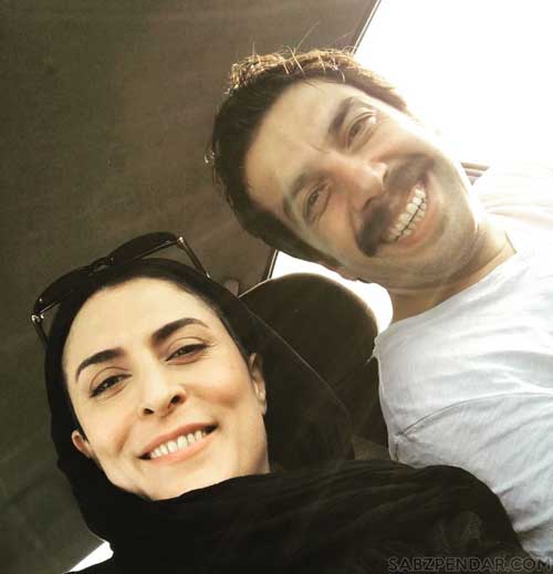 عباس جمشیدی فر و همسرش
