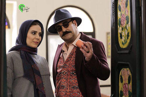 مهران احمدی و سحر دولتشاهی در سریال ساخت ایران
