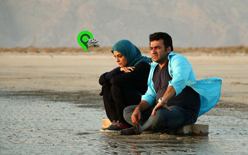 مارال فرجاد و شهرام عبدلی در سکانسی از فیلم روز چهاردهم