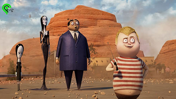 سکانسی از انیمیشن خانواده آدامز 2 the Addams family 2 2021 با زیرنویس فارسی